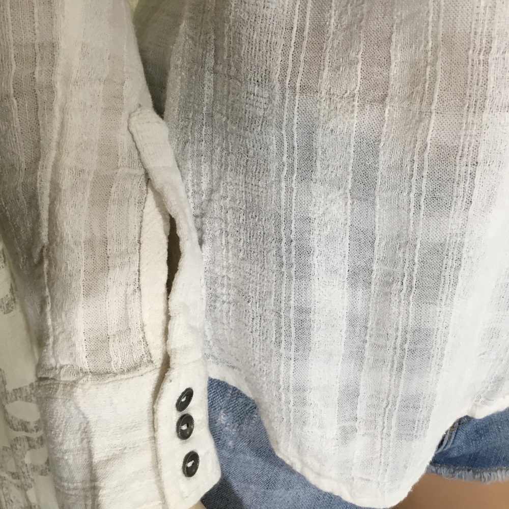 Free people- Long sleeves blouse (C 39 🌺 - Picture 6 of 7